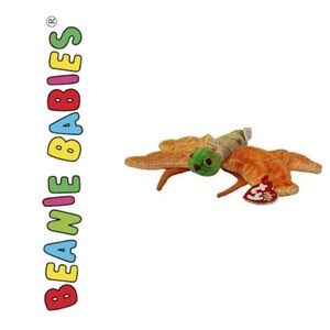 RETIRED NWT Beanie Babies Glow the Lightning Bug, 2000